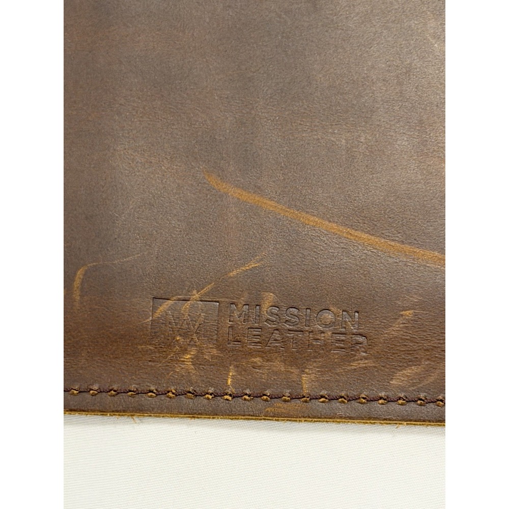 Mission Leather Sleeve Cover Case for Inch iPad Pro Brown Vertical - Picture 2 of 7